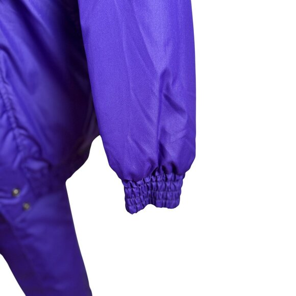 Alpine Technical Skiwear 2-Piece Retro Snowsuit – Purple Neon Colorblock - Picture 8 of 16